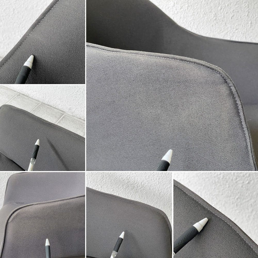 ヴィトラ Vitra ソフトシェル SOFTSHELL アームチェア 4レッグベース ロナン＆エルワン・ブルレック ダークグレー 定価111,100円 ◇