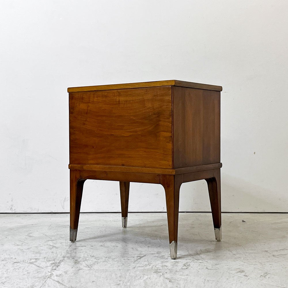 ホワイトファニチャー カンパニー White Furniture Company ナイトテーブル サイドチェスト 1ドロワー USビンテージ US Vintage 米国家具 ミッドセンチュリー ●