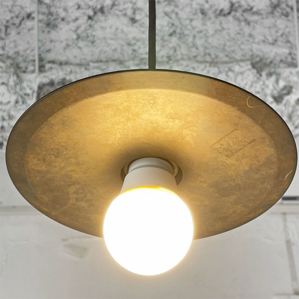 ニューライトポタリー New Light Pottery バレットフラットシェード Bullet flat shade 190 ペンダントライト ブラック 定価64,900円 ★