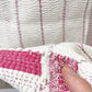 ビンテージキルト vintage 古布 インドキルト 180×130cm ハンドメイド LIGHT YEARS取扱 ●