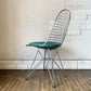 ヴィトラ vitra ワイヤーチェア Eames Wire Chair DKR5 エッフェルベース シートパッド付 ファブリック グリーン系 C&R イームズ ミッドセンチュリー ◎