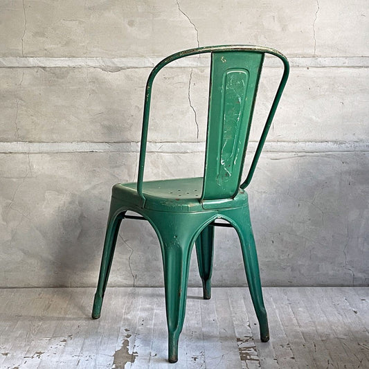 トリックス TOLIX ビンテージ エーチェア A-chair ダイニングチェア スタッキングチェア グリーン グザビエ・ポシャール Xavier Pauchard フランス 50's 希少 A ♪