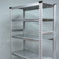 メタルシステム METALSISTEM スーパー123シリーズ スチールシェルフ 6段 4 STEEL SHELF オープンシェルフ イタリア製 ◎