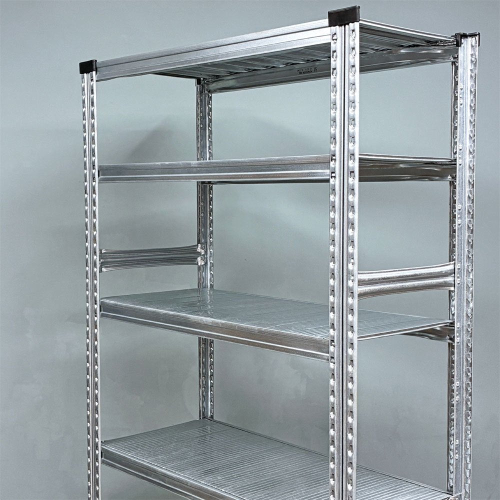メタルシステム METALSISTEM スーパー123シリーズ スチールシェルフ 6段 4 STEEL SHELF オープンシェルフ イタリア製 ◎