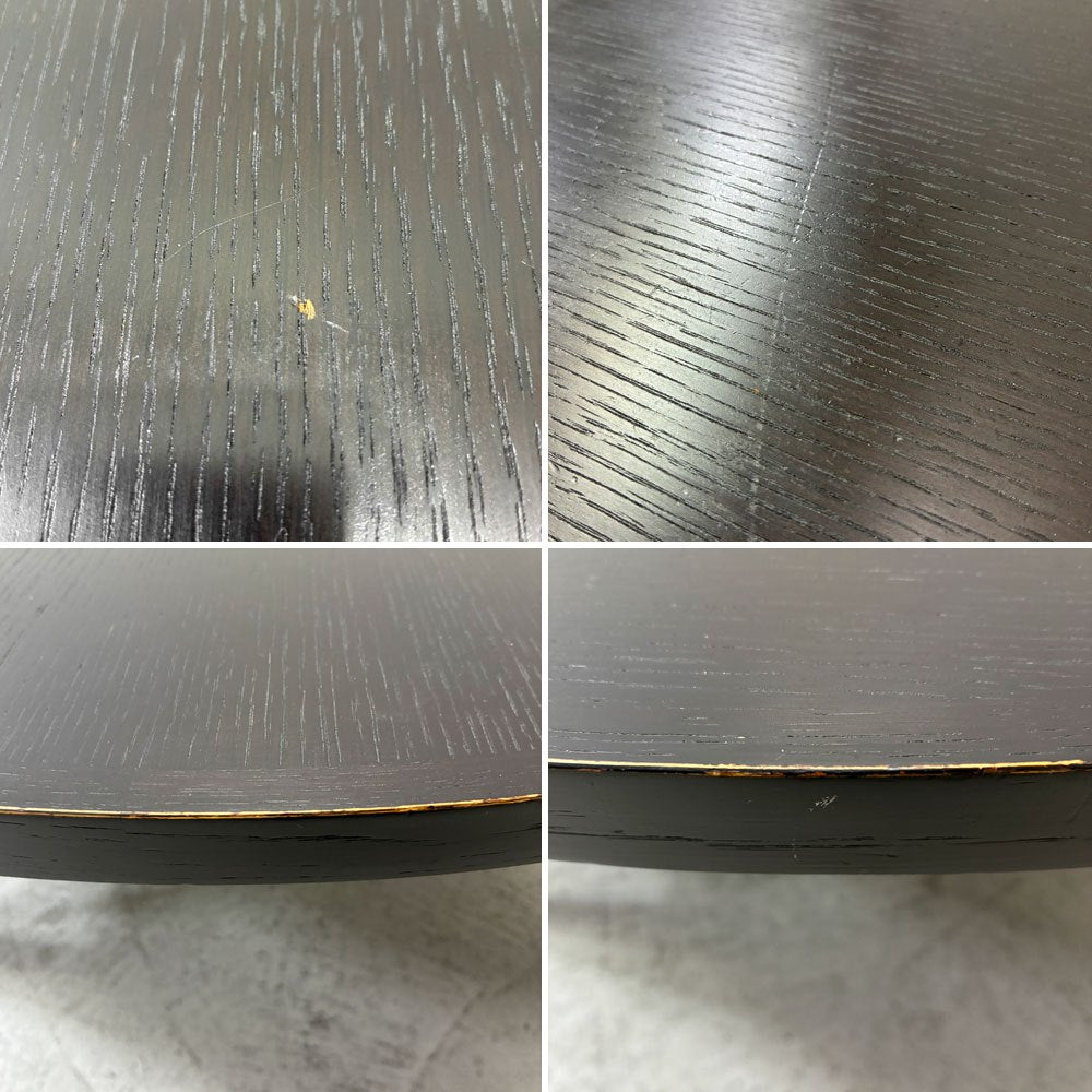 アクタス ACTUS FK-1 こたつローテーブル リビングテーブル ウォールナット材 ラウンド Φ100cm ヒーター付き コード欠品 布団欠品 飛騨産業 参考定価￥237,600- ●