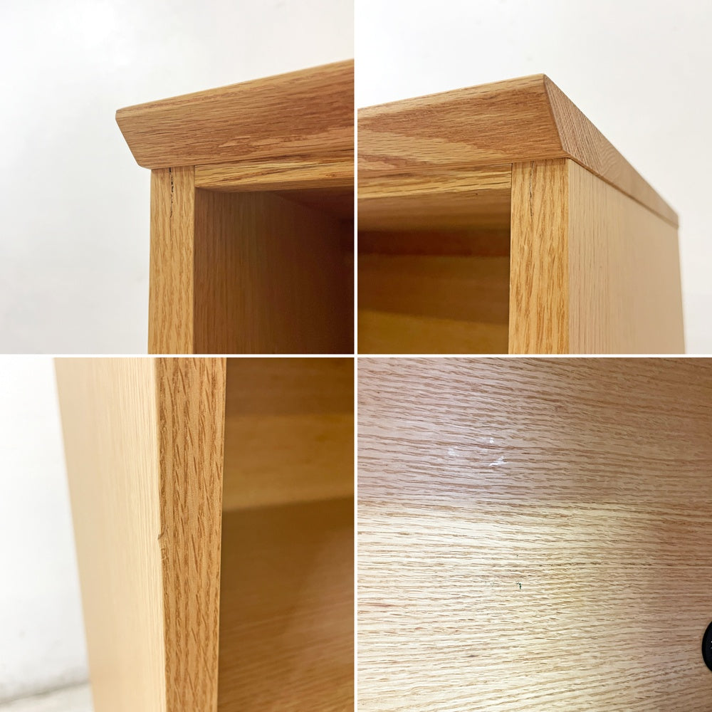 モモナチュラル Momo Natural ホルム HOLM キッチンカウンター HOL 60 DB キッチンボード オーク材 W61cm ナチュラルモダン ●