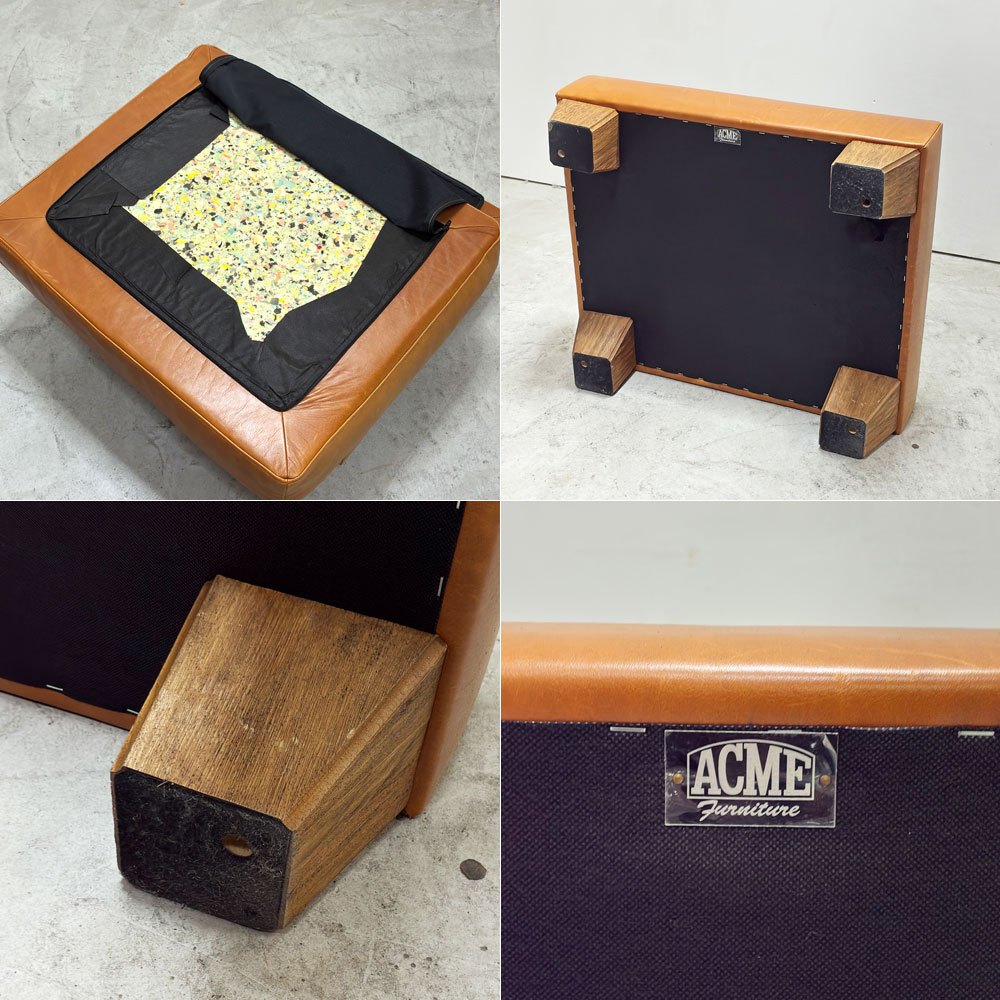 アクメファニチャー ACME Furniture フレスノ オットマン FRESNO OTTOMAN ビンテージスタイル ●