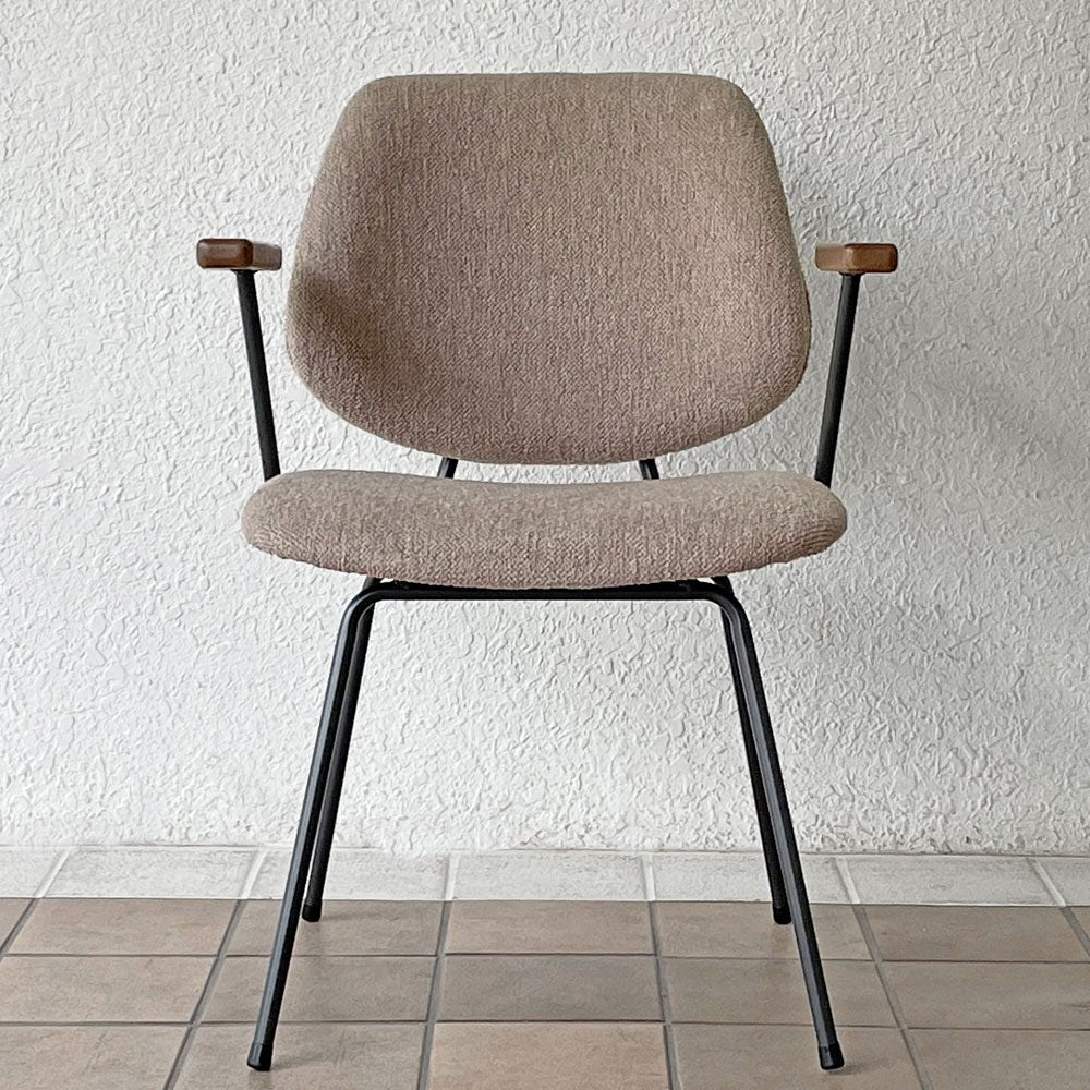 クラッシュゲート CRASHGATE ノットアンティークス Knot Antiques アボック ABOCK ダイニングチェア 肘付 アームチェア ファブリック オーク材 ◇