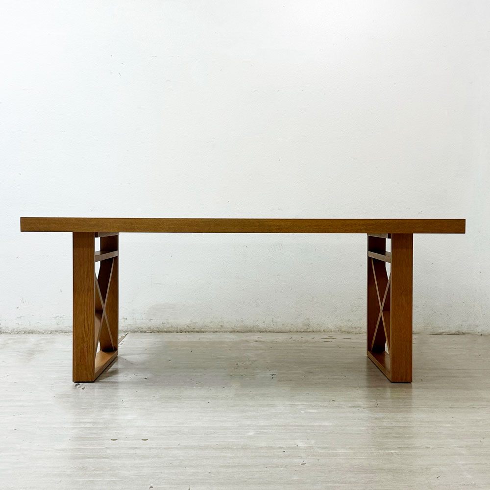 日進木工 NISSIN ダイニングテーブル オーク材 W180cm ナチュラルデザイン 飛騨家具  ACTUS取り扱い ●