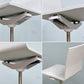ヴィトラ Vitra ゼロフォー .04 Counter カウンターチェア アームレス オフィスチェア ハイチェア グレー キャスターベース 座面昇降 マールテン・ヴァン・セーヴェレン ◎