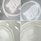 パイレックス Pyrex スノーフレーク ガーランド Snowflake キャセロール 蓋付 ミルクガラス ガラス イギリス JAJ製 オールドパイレックス ビンテージ ■