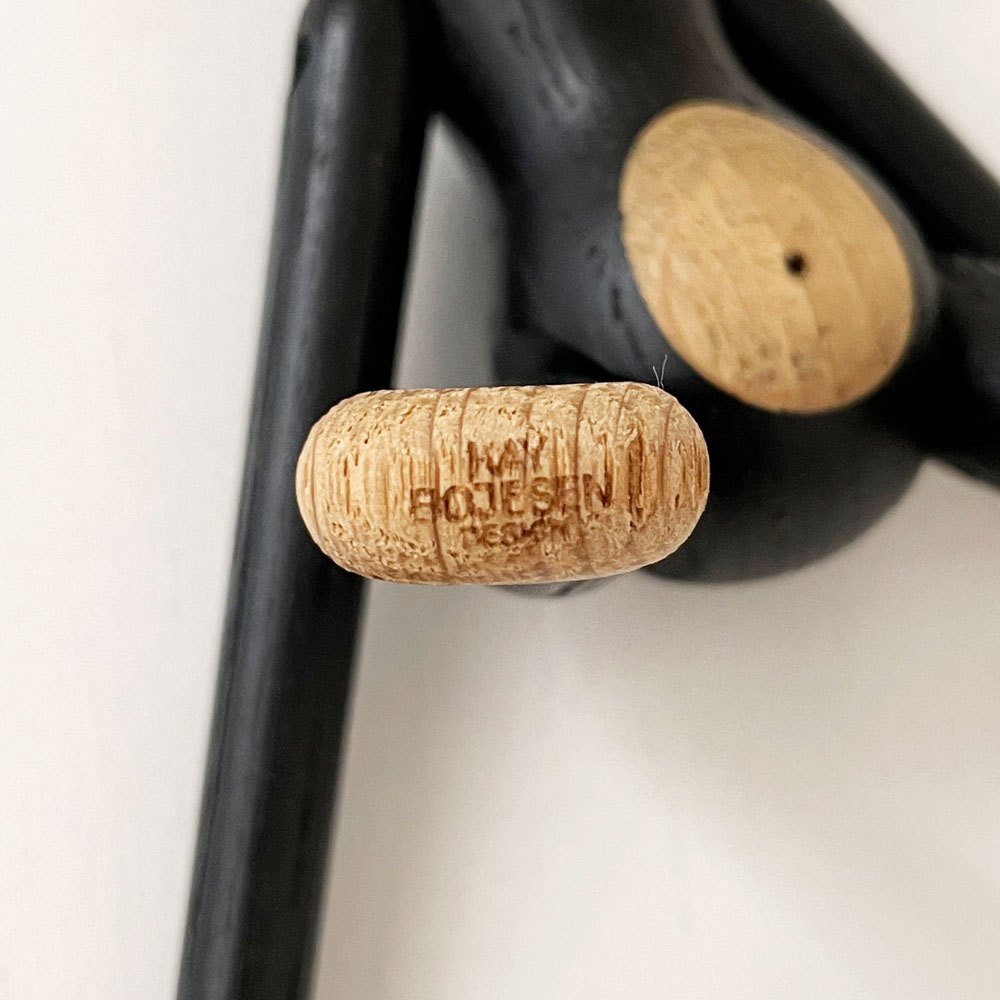 カイボイスン KAY BOJESEN DENMARK モンキー Monkey ミニ ブラック 木製オブジェ H9.5cm デンマーク 北欧雑貨 定価￥14,300- ◎