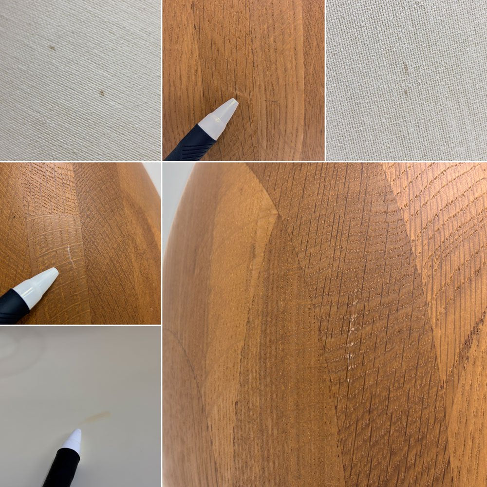 日進木工 NISSIN テーブルランプ デスクライト 卓上 無垢材 布シェード H58cm 飛騨高山 ●