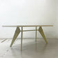 ヴィトラ vitra EMターブル EM Table ダイニングテーブル アイボリー × ブランコロンブ W180cm ジャン・プルーヴェ ラミネート天板 モダン 参考価格\484,000- ●