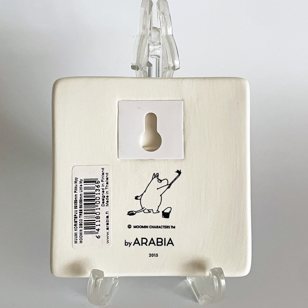 アラビア ARABIA ムーミンデコツリー MOOMIN DECO TREE 陶板 プレート リトルミィ トーベ・ヤンソン フィンランド 北欧食器 廃番 ■