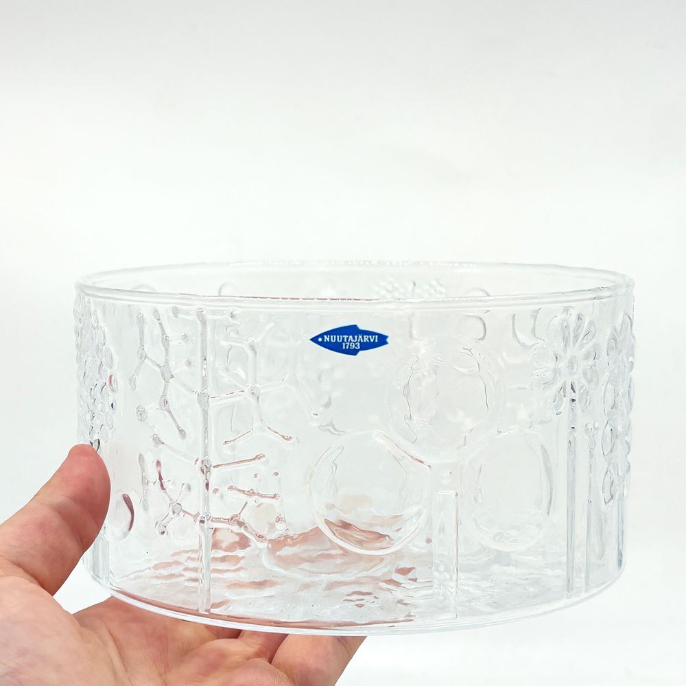 イッタラ iittala フローラ Flora ボウル クリア 15cm オイバ・トイッカ Oiva Toikka Scope別注 フィンランド 北欧雑貨 ●
