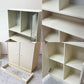 モンタナ MONTANA システムシェルフユニット SYSTEM SHELF UNIT 4ユニット キャビネット 木製扉＆ガラス扉＆ラック＆台輪 デンマーク ●