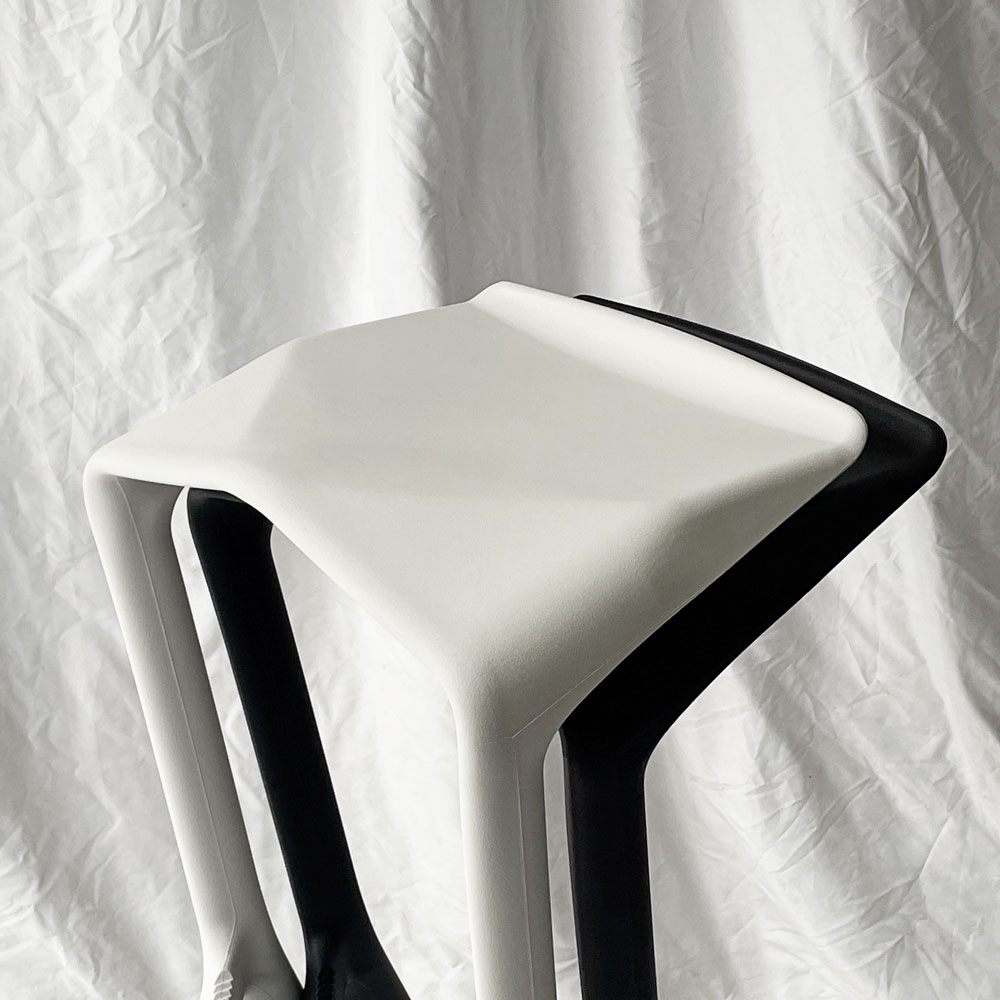プランク PLANK ミウラスツール MIURA stool ハイスツール スタッキング ホワイトグレー コンスタンチン･グルチッチ イタリア 定価￥44,000- ◇
