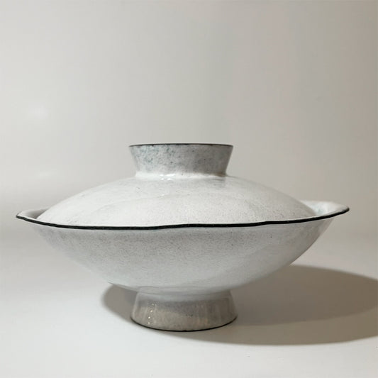 広瀬陽 YOU HIROSE 七宝焼 高台椀 蓋付 現代作家 ★