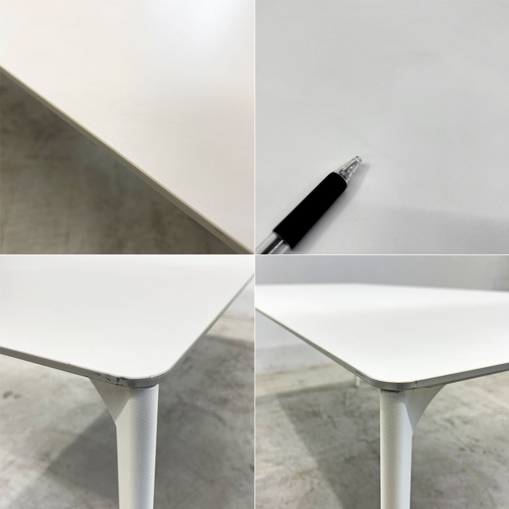 カッシーナイクスシー Cassina ixc リトモ RITMO ダイニングテーブル ワーキングテーブル メラミン天板 モダン イタリア 定価310,200円 〓