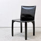 カッシーナ Cassina キャブチェア 412 CAB CHAIR アームレス 最高級本革 マリオ・ベリーニ MoMA 永久展示品 イタリアンモダン ●