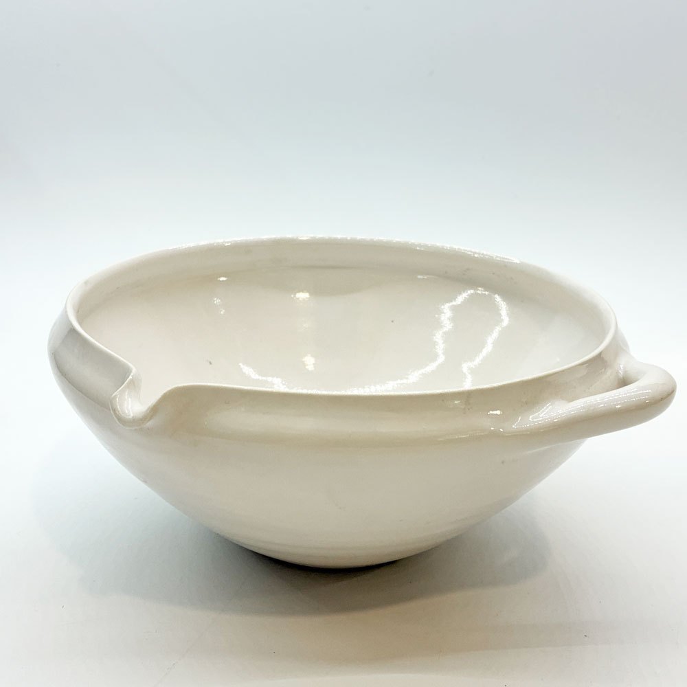 岡田直人 Naoto Okada手付き片口鉢 深 スープボウル うつわ 20.5cm 陶芸家 現代作家 ★