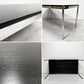 USMモジュラーファニチャー USM Haller USMハラーテーブル ワーキングデスク ダイニングテーブル オーク材 ブラック W150cm アジャスター付 高さ調整リング付き スイス ●