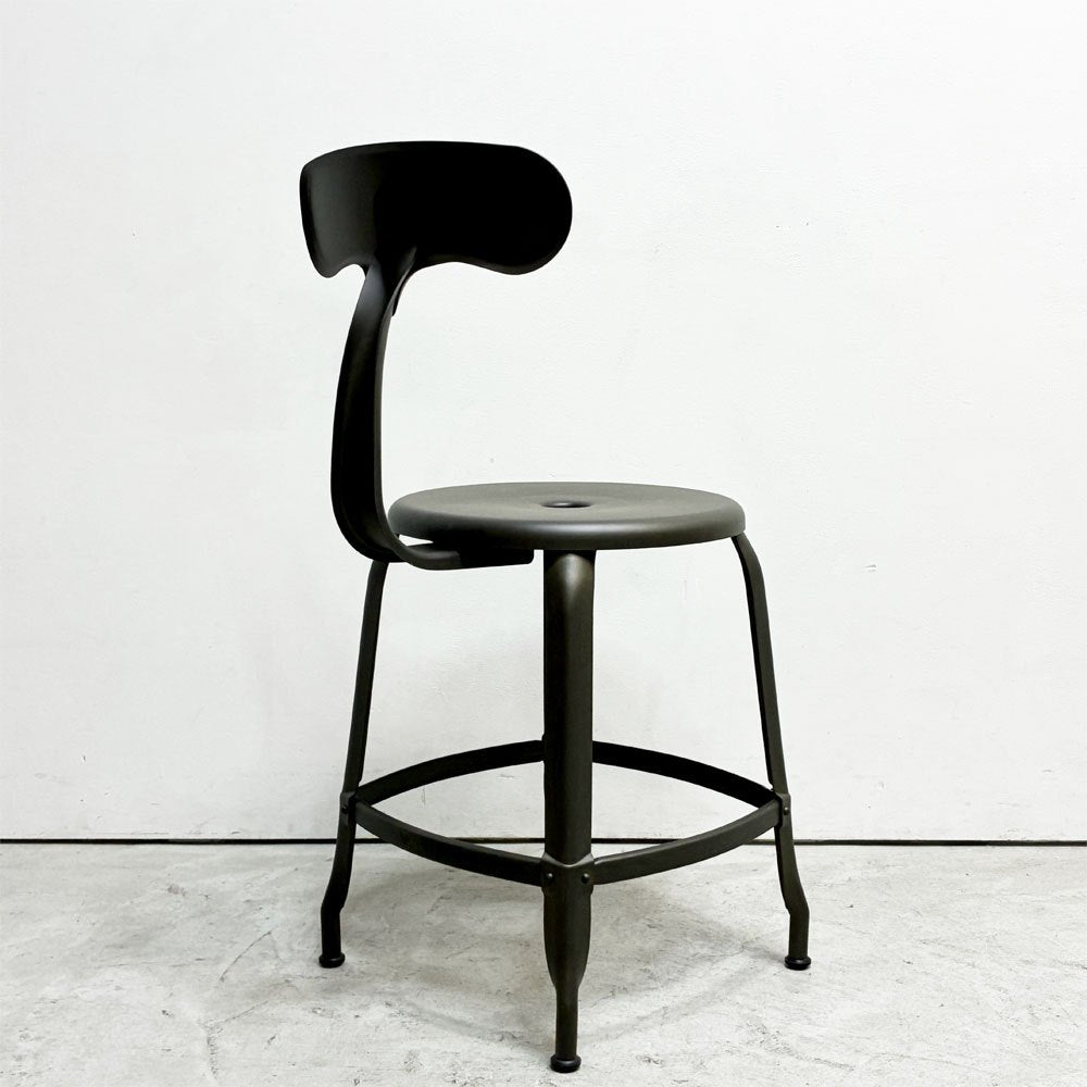 フェールトラヴァイユ FER TRAVAIL ニコルチェア NICOLLE Chair SH45 ダイニングチェア スチール マットクリア仕上げ 別注モデル インダストリアル フランス E ●