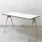 ジャーナルスタンダードファニチャー journal standard Furniture コンパスレッグデスク COMPASS LEG DESK ワークデスク W120cm メラミントップ アイボリー ●