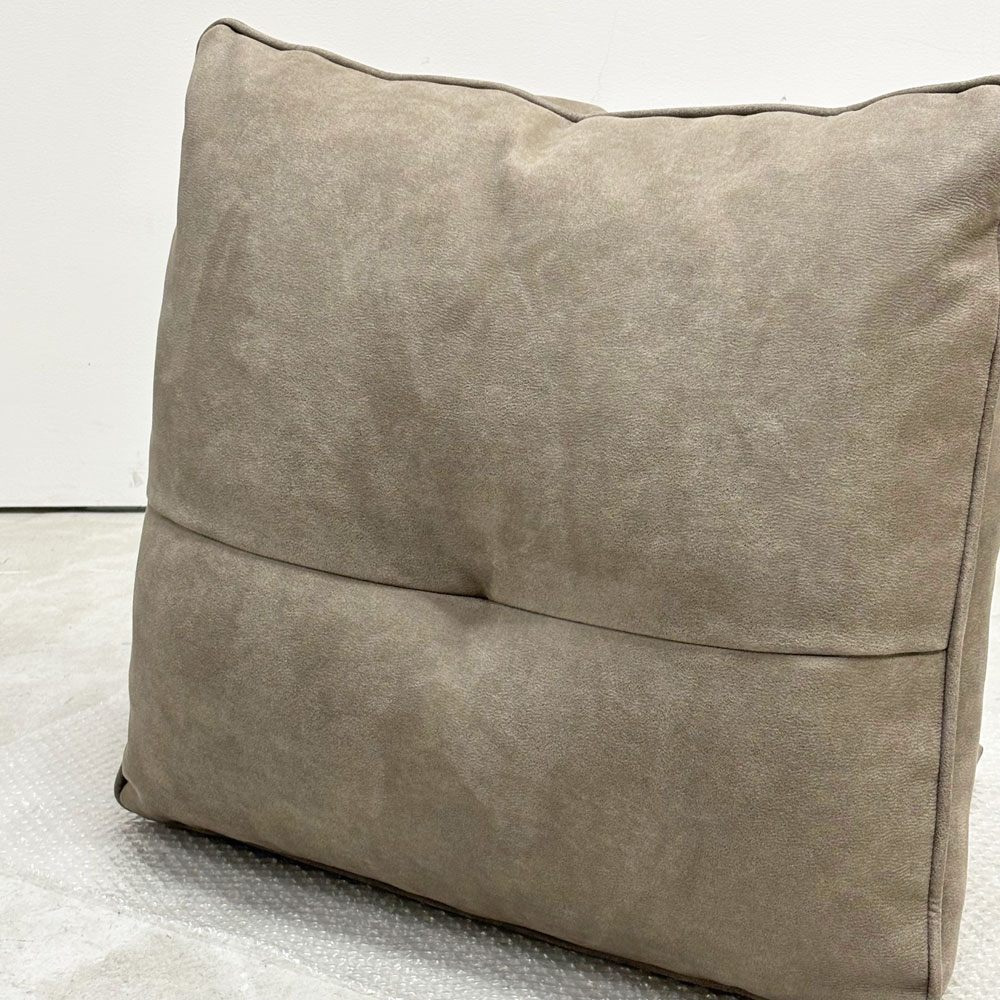 リラックスフォーム RELAX FORM アルフレード ALFREDO ソファ 背クッション 置き型クッション レザーテックス 関家具 ハイタイプ H52cm 展示品●