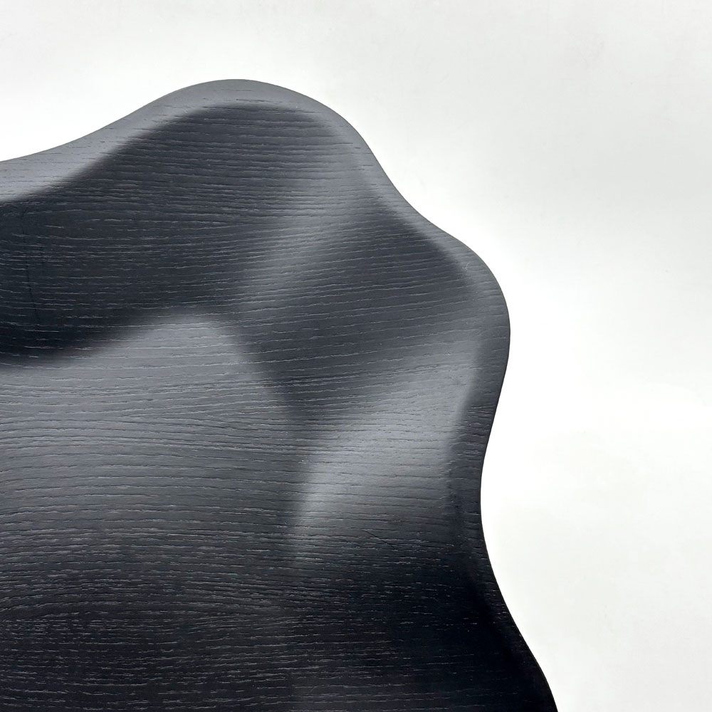 イッタラ iittala アルヴァ・アアルトコレクション Alvar Aalto プライウッドボウル プレート 385mm  ブラック 北欧 バーチ材 希少カラー ●