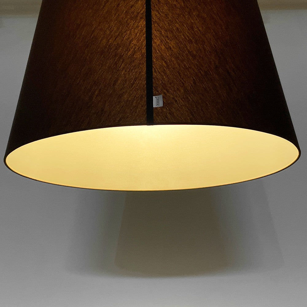 モーイ moooi molha ペンダントライト 照明 ファブリックシェード ブラウン オランダ ●