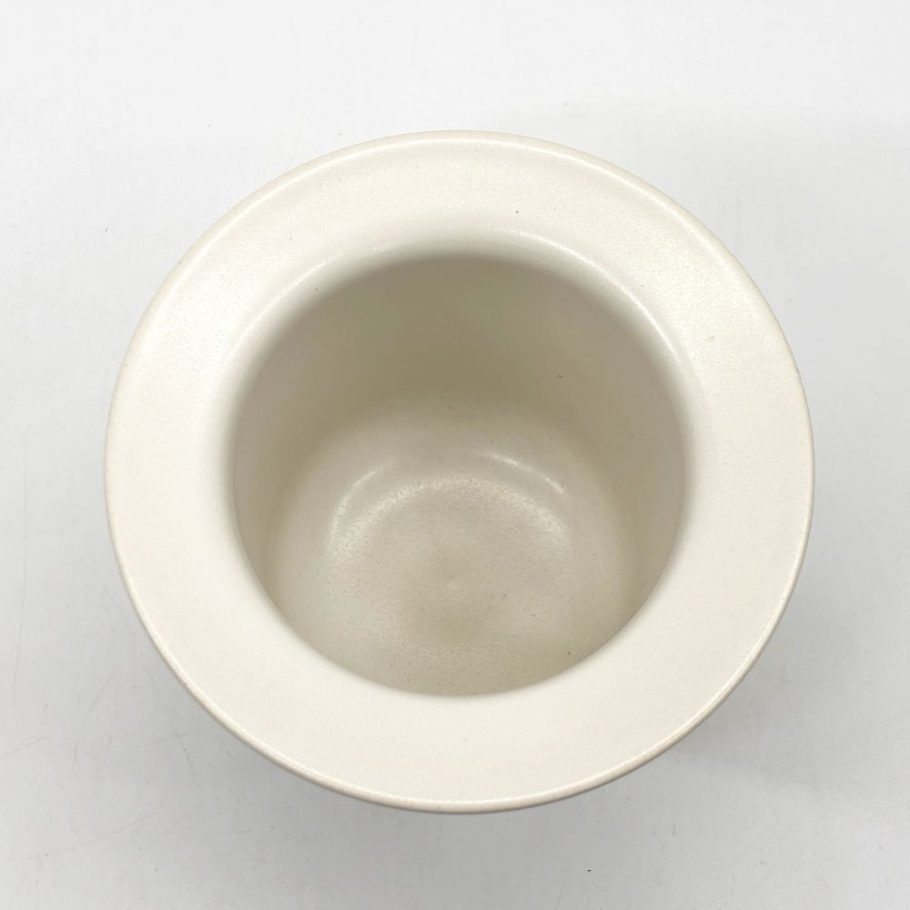 ホガナスケラミック Hoganas Keramik キャニスター 蓋付き シュガーポット エヴァ・ハナ Eva Hanner ビンテージ 廃番 ●