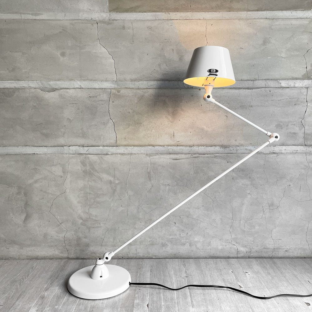 ジェルデ jielde エイクラ― AICLER AIC833 フロアランプ FLOOR LAMP ストレートシェード  Straight Shade ホワイト フロアライト 間接照明 インダストリアル フランス ♪