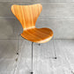 フリッツハンセン Fritz Hansen セブンチェア Seven Chair ダイニングチェア アルネヤコブセン Arne Jacobsen ナチュラルチェリー 北欧家具 C ♪