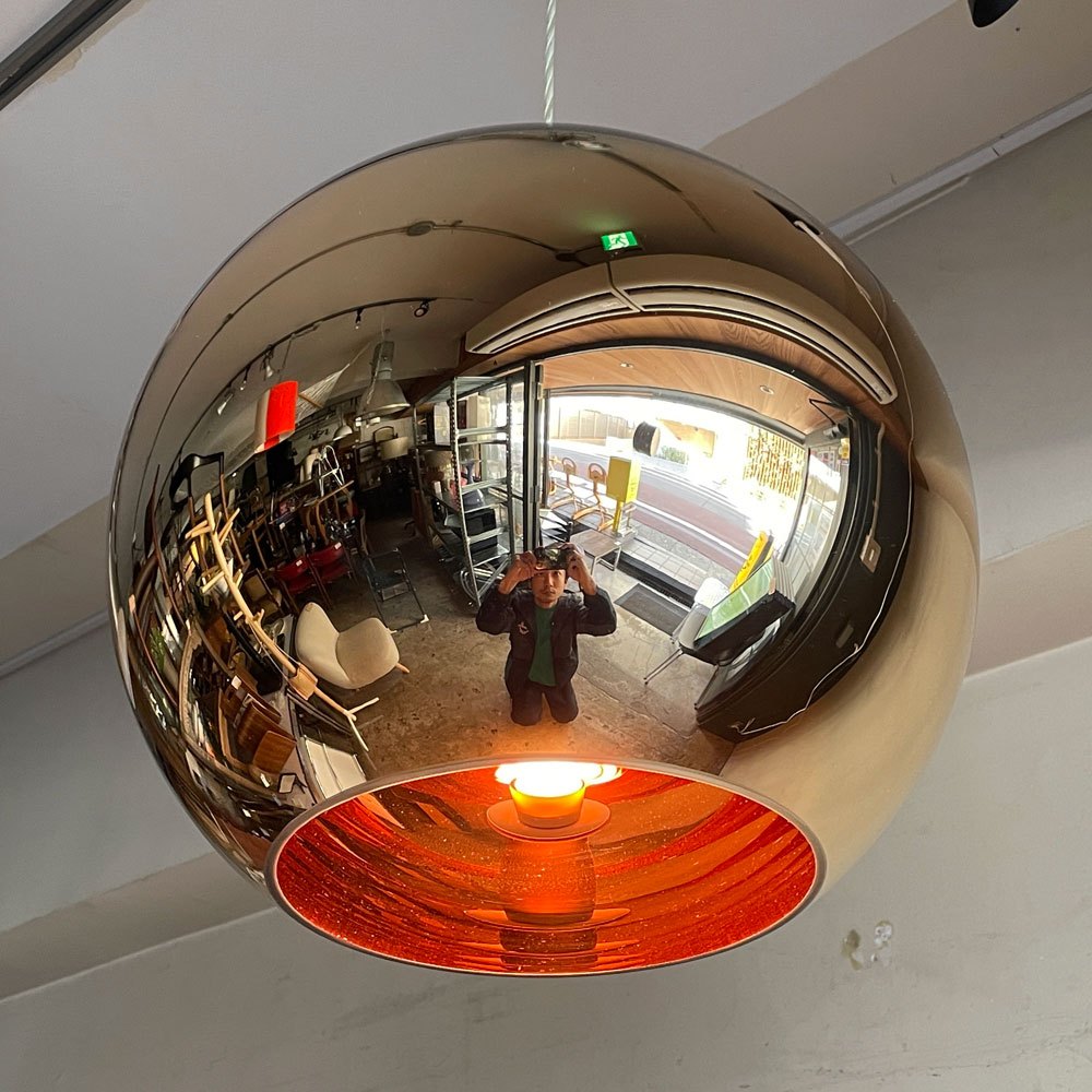 トムディクソン Tom Dixon コッパー ラウンドペンダントライト 45 Copper Round Pendant 45 ブロンズ ■