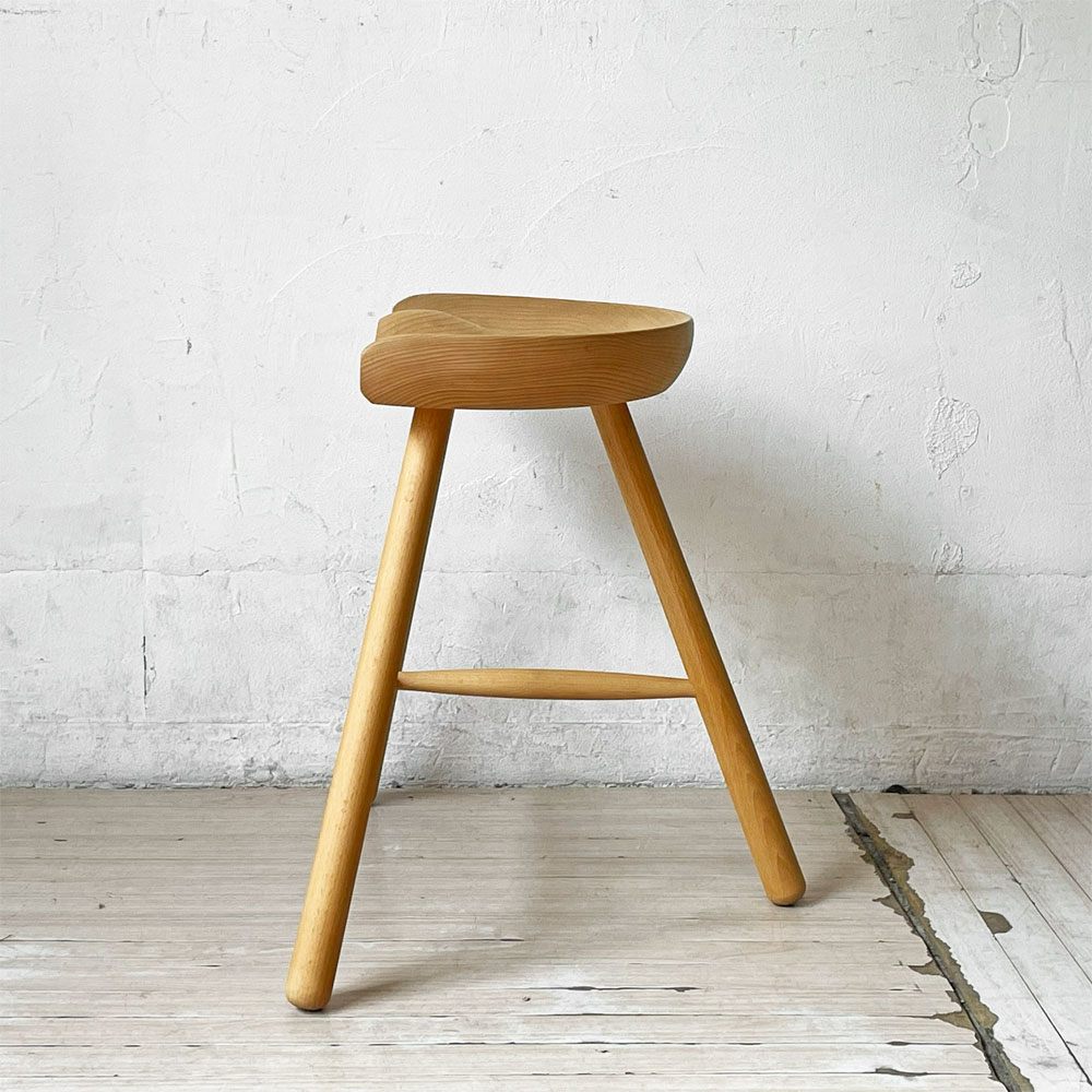 ワーナー Werner シューメーカーチェア Shoemaker Chair NO.49 スツール ビーチ材 オイルフィニッシュ ラーズ・ワーナー デンマーク ★
