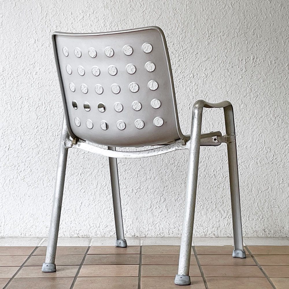 MEWA ビンテージ Vintage ランディチェア Landi Chair アルミニウム ハンス・コレー Hans Coray スイス 希少 ◇