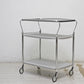 ドリアデ driade Trolley SIBILO スチールワゴン トレイワゴン josep llusca デザイン イタリア ●