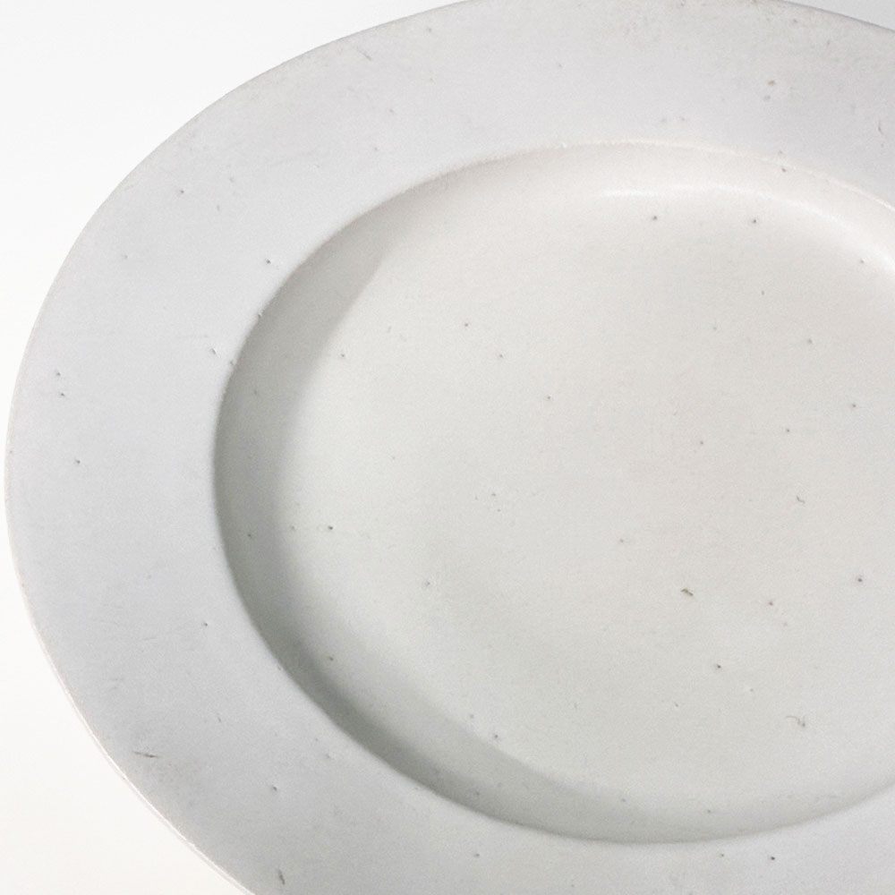 安藤雅信 イタリア パスタ皿 Lサイズ 28cm リムプレート 現代作家 ◎