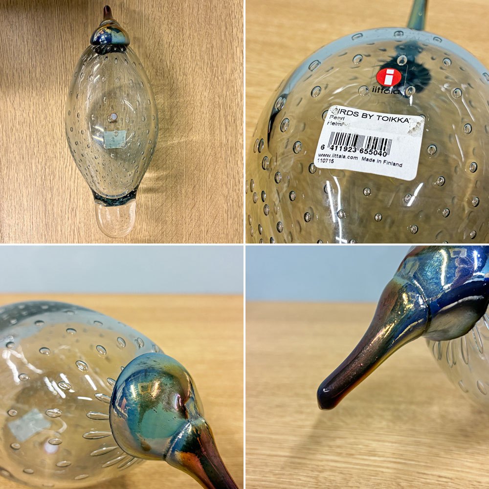 イッタラ iittala バーズバイトイッカ Birds by Toikka パールヘルミ Pearl Helmi 2015年冬季限定 オイバ・トイッカ イッタラバード 箱付き 北欧雑貨 ◎
