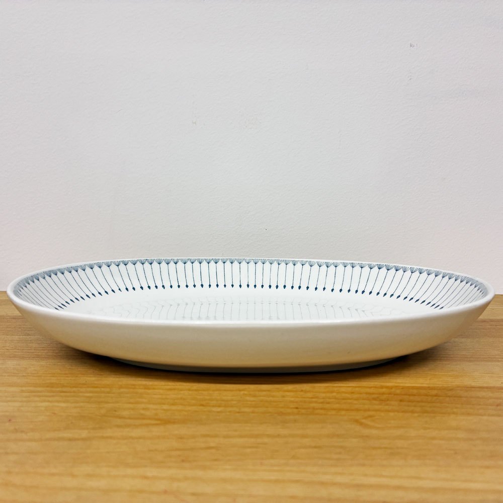 アラビア ARABIA ヘイニ Heini オーバルプレート 28cm Raija Uosikkinen ビンテージ フィンランド 北欧食器 ◎