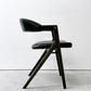スクエアルーツ SQUARE ROOTS ランナチェア LANNA CHAIR ダイニングチェア アームチェア オーク材×牛革 レザー 参考価格￥77,000- B ●