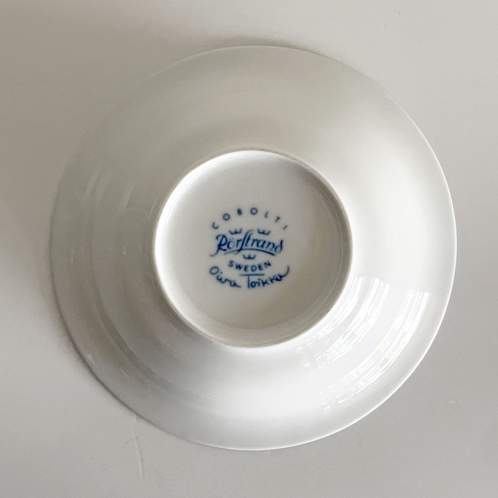 ロールストランド Rorstrand コボルティ Cobolti ボウル Φ16cm オイバ・トイッカ Oiva Toikka 1989-1994年 北欧雑貨 ビンテージ 希少 B ■