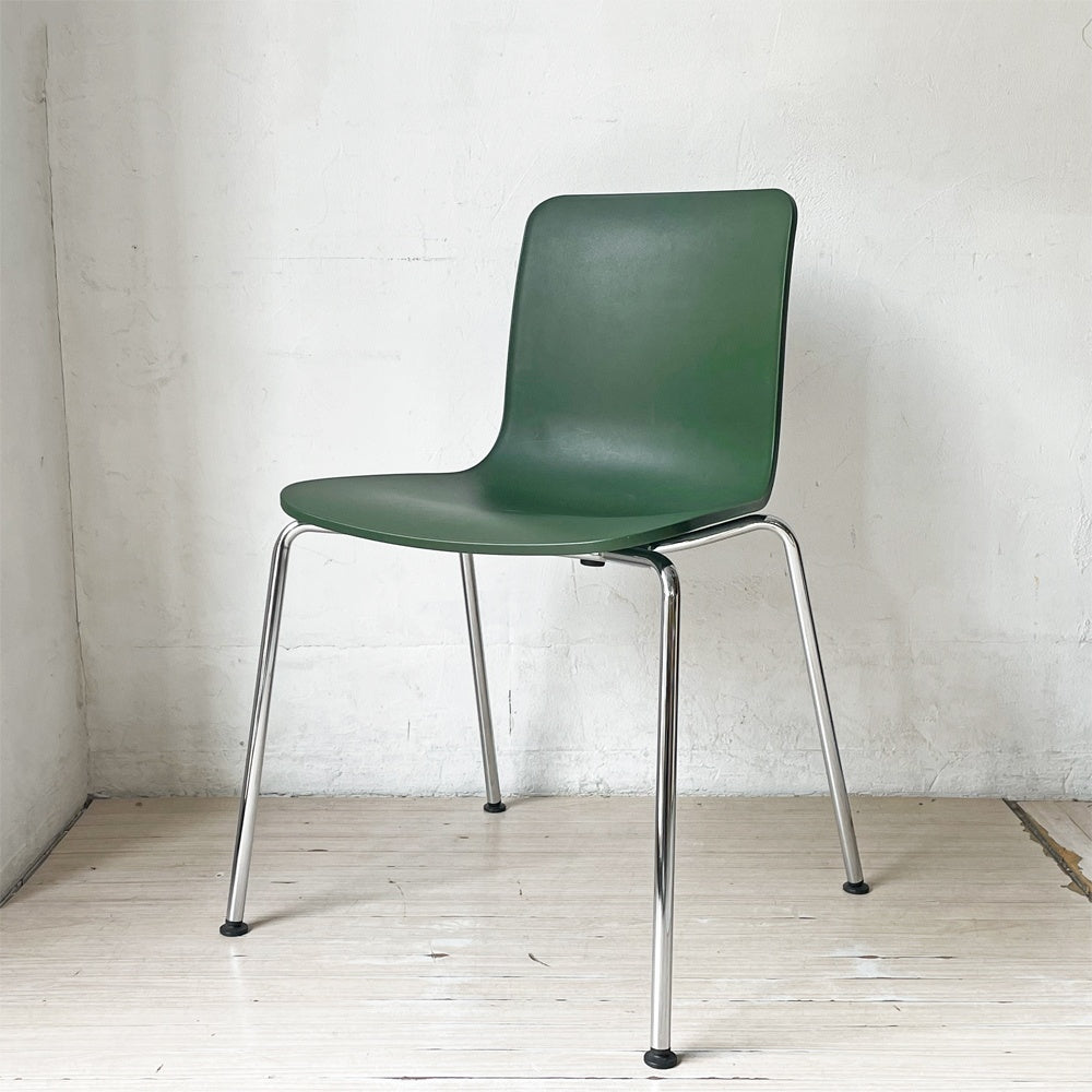 ヴィトラ vitra ハル HAL Tube ハルチューブ ダイニングチェア スタッカブル スタッキングチェア グリーン ジャスパー・モリソン B ★