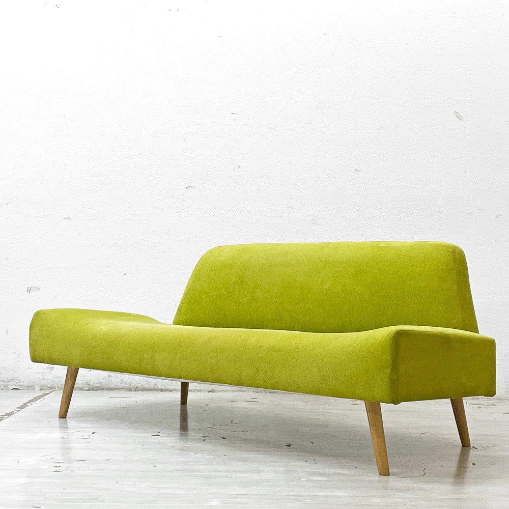 イデー IDEE アーオ ソファ AO SOFA 2シーター 2人掛け グリーン ファブリック W140cm 岡嶌要 ●