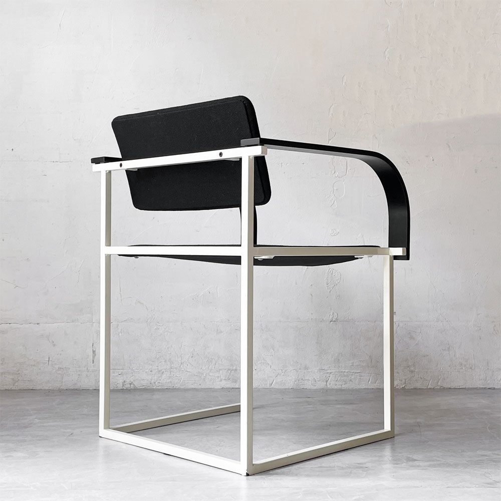 パストー Pastoe FM80 Chair アームチェア Pierre Mazairac & Karel Boonzaadjer オランダビンテージ ポストモダン 張替済み ★