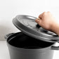 ストウブ STAUB ピコ ココット ラウンド 両手鍋 ブラック 24cm 鋳物 キャセロール ガス オーブン IH対応 フランス ■