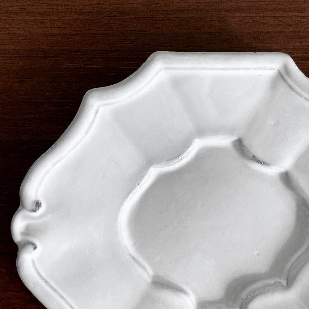 アスティエ・ド・ヴィラット Astier de Villatte レジェンス Regence ミニプレート W13cm 陶器 フランス ■