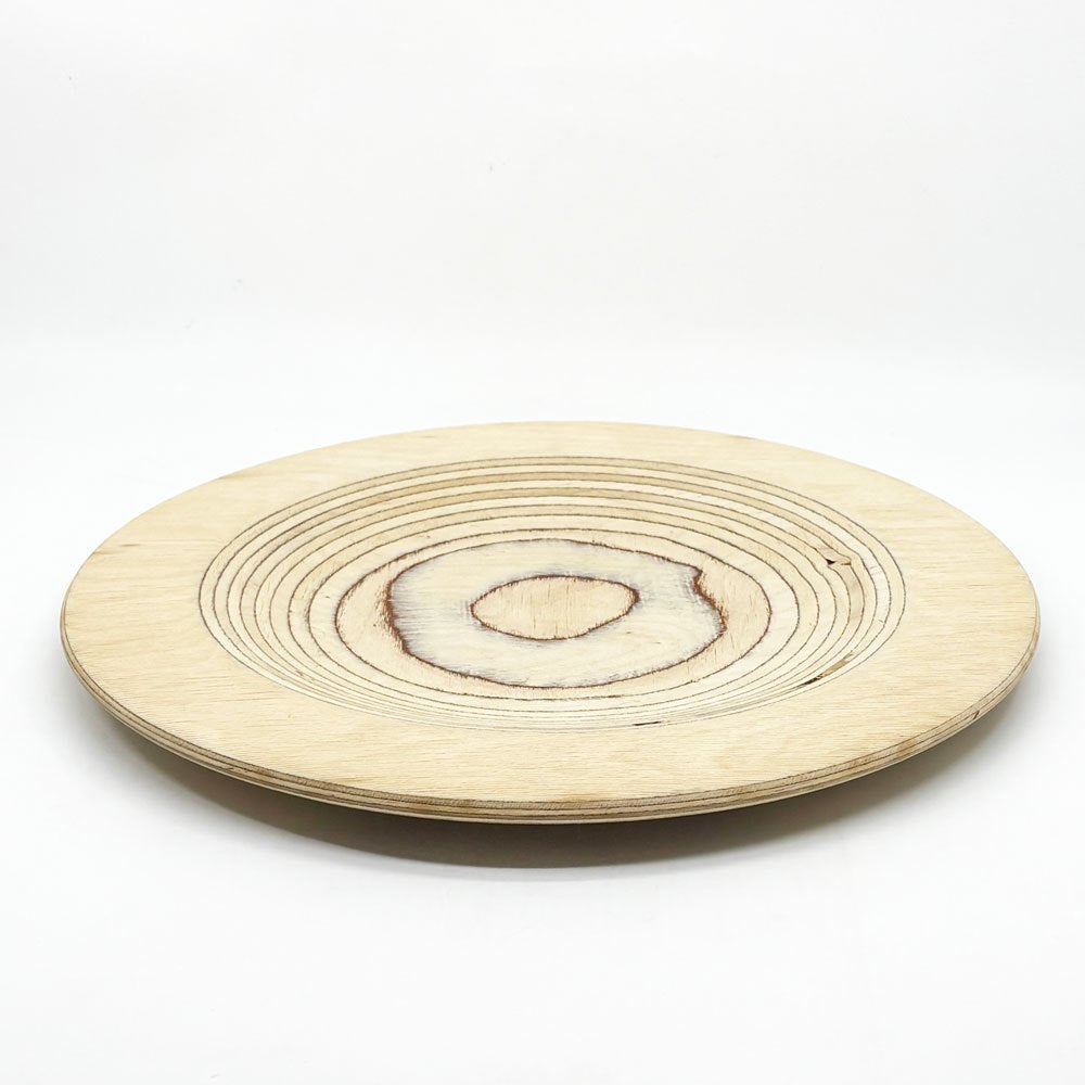 エーロ・サーリネン Eero Saarinen バーチ材 プライウッド サービングプレート トレイ Roly Poly Plate ラウンド Φ30cm フィンランド ●